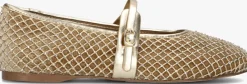 gouden steve madden ballerina's rejoice-r