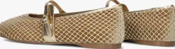 gouden steve madden ballerina's rejoice-r