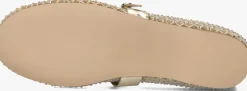 gouden steve madden ballerina's rejoice-r
