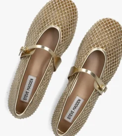 gouden steve madden ballerina's rejoice-r
