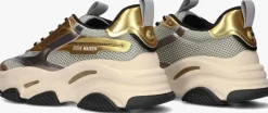 gouden steve madden lage sneakers possession