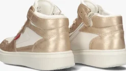 gouden ton & ton hoge sneakers selma