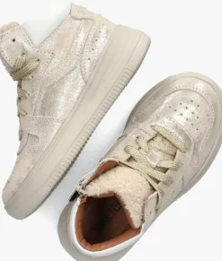 gouden ton & ton hoge sneakers swann