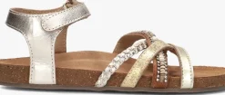 gouden ton & ton sandalen madita