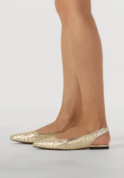 gouden toral slingbacks zoe