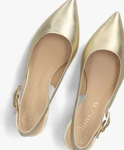 gouden unisa slingbacks ibon