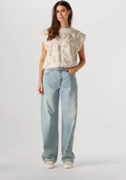 gouden via vai lage sneakers sam olivia