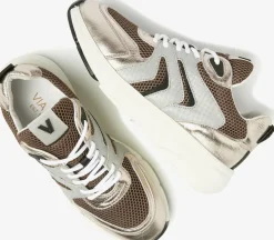 gouden via vai lage sneakers vic taylor