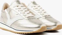 gouden via vai lage sneakers mikki ruby