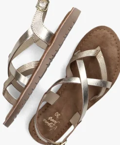 gouden vingino sandalen coco