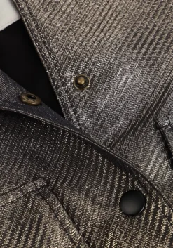 gouden y.a.s. jack yasgosh ls short bomber jacket