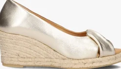 goudkleurig ayana espadrilles yu836