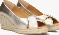 goudkleurig ayana espadrilles yu836