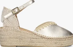 goudkleurig ayana espadrilles omo25yu814