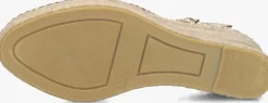 goudkleurig ayana espadrilles omo25yu814