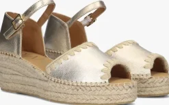goudkleurig ayana espadrilles omo25yu816