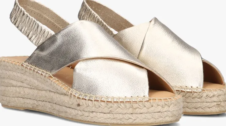 goudkleurig ayana sandalen met hak omo25yu817