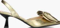 goudkleurig blasz slingbacks daw0798