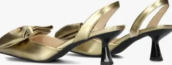 goudkleurig blasz slingbacks daw0798