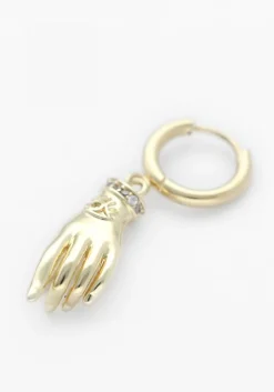 goudkleurig bonnie studios bedels hand pendant