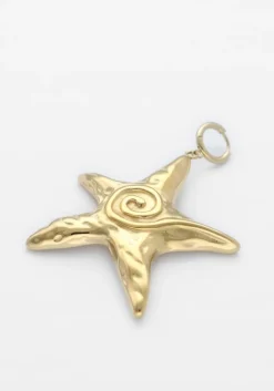 goudkleurig bonnie studios bedels gold star pendant