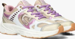 goudkleurig cruyff junior lage sneakers marti