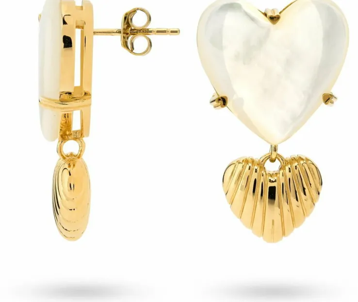 goudkleurig 24kae oorbellen 42490y