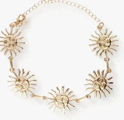 goudkleurig notre-v armbanden bracelet sun