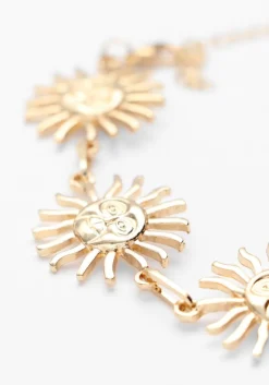 goudkleurig notre-v armbanden bracelet sun