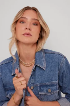 goudkleurig notre-v kettingen omss22-015