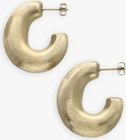 goudkleurig notre-v oorbellen earring#5