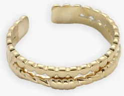 goudkleurig notre-v ringen ring dubble