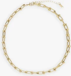 goudkleurig omoda atelier kettingen necklace chain x iris