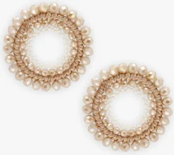 goudkleurig paulie pocket oorbellen elegant hoops earrings