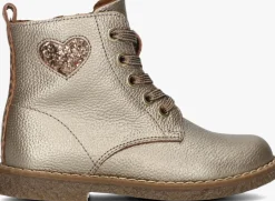 goudkleurig ton & ton veterboots lis