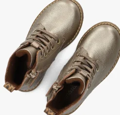 goudkleurig ton & ton veterboots lis
