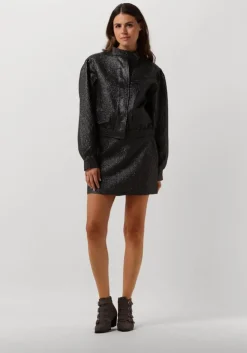 grijze aaiko minirok nasma metallic pes 350