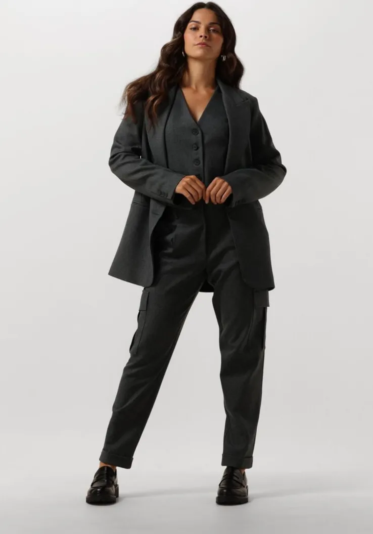 grijze access blazer d44-1072-158