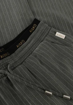 grijze ai&ko pantalon esila pinstripe vis 350 g