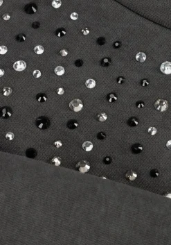 grijze ai&ko sweater carolla strass co 337 g