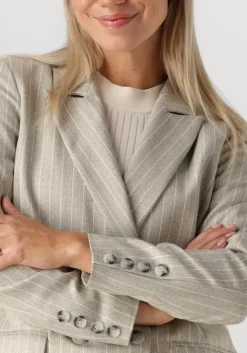 grijze aimee the label blazer boa