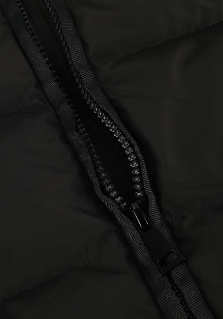 grijze airforce gewatteerde jas frg0623