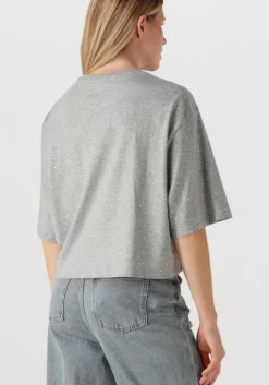 grijze alix the label blouses ladies knitted studded t-shirts