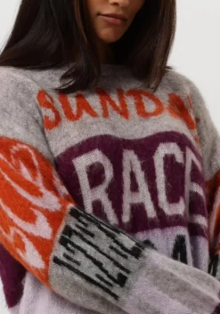 grijze amaya amsterdam trui amaya race sweater