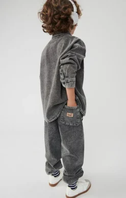 grijze american vintage slim fit jeans jazy pant