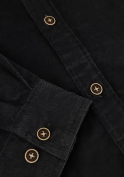 grijze anerkjendt overhemd akleif solid cord shirt