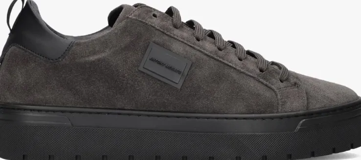grijze antony morato lage sneakers mmfw01713