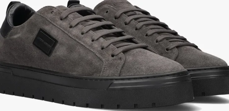 grijze antony morato lage sneakers mmfw01713