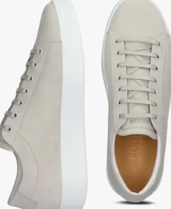 grijze blackstone lage sneakers maynard