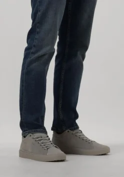 grijze blackstone lage sneakers crag colton